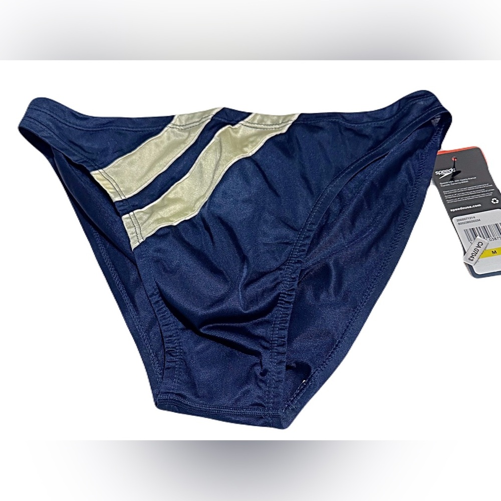 Men's Navy Swim Briefs